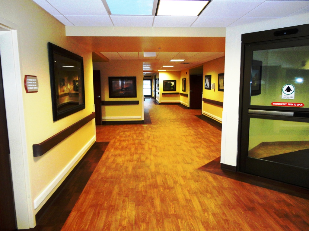 West hallway